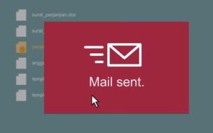 Send Email Pemanfaatan Tanda Tangan Digital Tersertifikasi