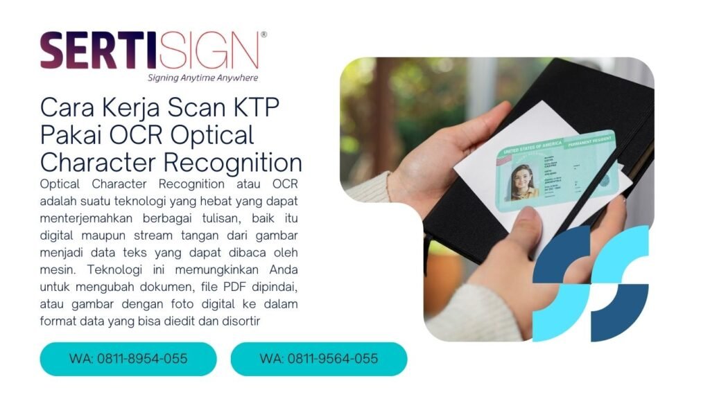 Cara Kerja Scan KTP Pakai OCR Optical Character Recognition